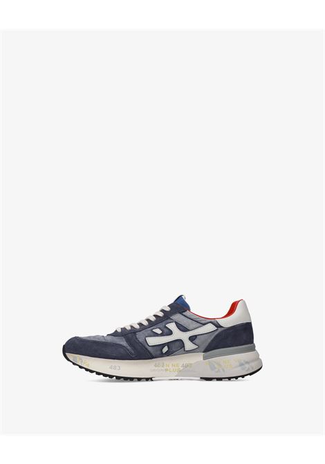 Sneakers Premiata Mick 8006 in pelle e nylon blu PREMIATA | Scarpe | MICK VAR8006